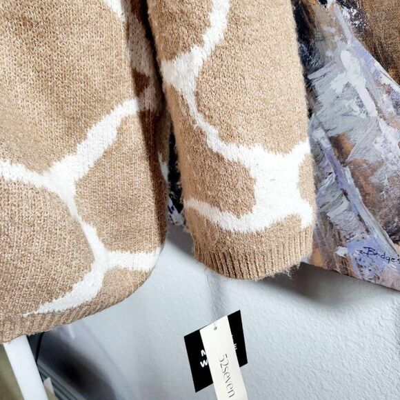 NEW  with Tag 52seven size XL color brown and white - Picture 8 of 11